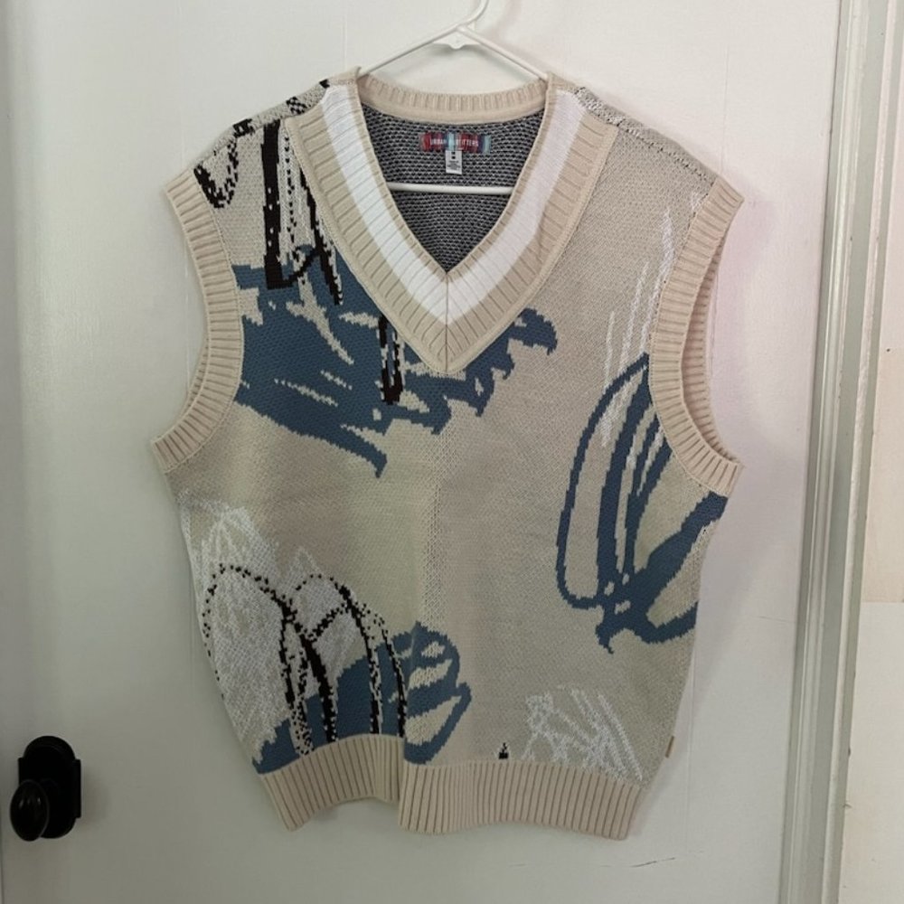 Mens Oversized Sweater Vest